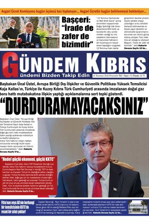 16 Temmuz 2026 Gündem Kıbrıs
