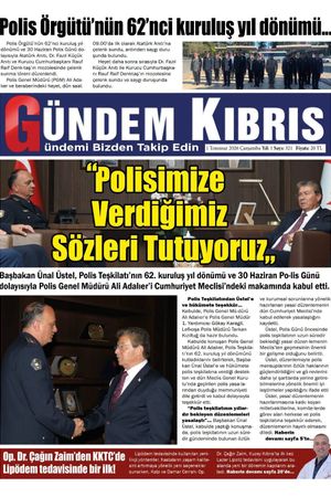 1 Temmuz 2026 Gündem Kıbrıs