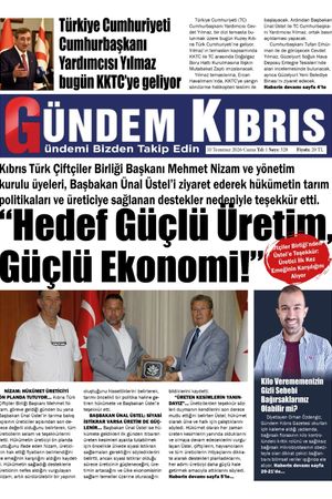 10 Temmuz 2026 Gündem Kıbrıs