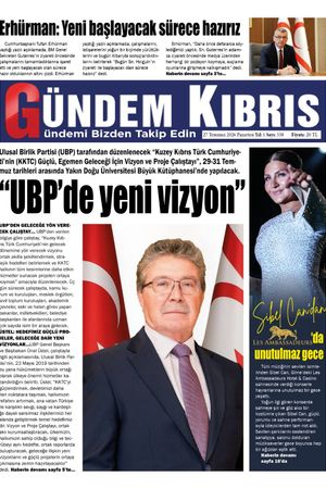 27 Temmuz 2026 Gündem Kıbrıs