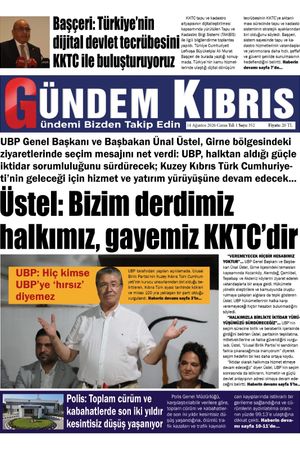 14 Ağustos 2026 Gündem Kıbrıs