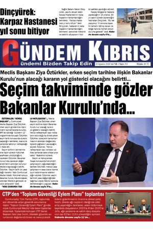 18 Ağustos 2026 Gündem Kıbrıs