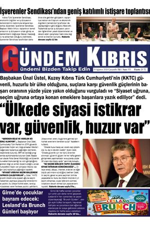 19 Ağustos 2026 Gündem Kıbrıs