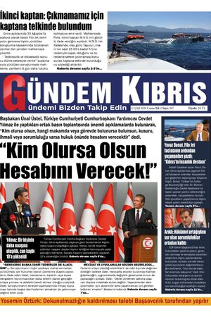 4 Eylül 2026 Gündem Kıbrıs