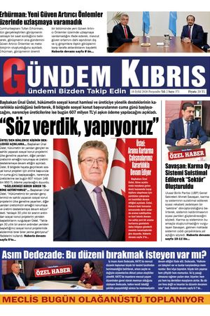 10 Eylül 2026 Gündem Kıbrıs